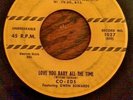 DOO WOP 45 CO-EDS Old Town LOVE YOU BABY ALL THE TIME/I BEG YOUR FORGIVENESS