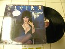 2 Lp Set Elvira Presents Haunted Hits Near Mint With Shrink Wrap & Poster