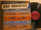 RCA LM 1703 ELMAN PIATIGORSKY MILSTEIN Menuhin Great Combinations 1S 1S VG++