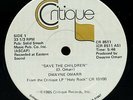 DWAYNE OMARR Save the Children CRITIQUE US 12-inch EX * electro rap