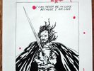 *Genuine* RAYMOND PETTIBON Free Charlie POSTER 1983 SST  CHARLES MANSON