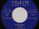 LILLIAN LEACH, THE MELLOWS: My Darling CELESTE Rare Brooklyn Doo Wop 45 OG Hear