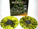 OVERKILL - THE GRINDING WHEEL Splatter Vinyl 2xLP - Exodus Megadeth Anthrax