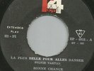 JOHNNY HALLYDAY Bonne Chance & SYLVIE VARTAN on 60s orig. IRAN prs EP *RARE*