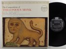 THELONIOUS MONK The Compositions Of RIVERSIDE LP VG++/NM