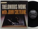 THELONIOUS MONK With John Coltrane JAZZLAND LP VG++/NM