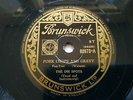THE INK SPOTS Brunswick 02673 JAZZ 78rpm PORK CHOPS AND GRAVY / BROWN CAL NM