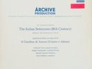 DGG ARCHIV SAPM 198 844 *RED STEREO* A. SCARLATTI IL GIARDINO DI AMORE NM/NM