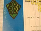 Fred Haynie Tribute to Chapel Hill LP signed on back