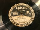 Golden Gate Orchestra - What a Man  / Shake - Edison 51737 V+ prewar jazz