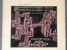 SANDOR VEGH J.S.Bach violin solo sonata & partita n°3 FR valois MB 826 STEREO LP