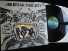 THIN LIZZY - Jailbreak - 1976 UK Vertigo Orig LP in Die-Cut Cover - Vinyl EX