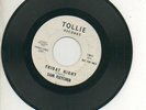 SAM FLETCHER 45 RPM Promo Record FRIDAY NIGHT / I'D THINK IT OVER Funk Soul 1964
