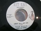 DICK BAKER COMBO - LAMENT A LOST LOVER - HEARTLESS LOVER - KIT KAT -RARE POPCORN