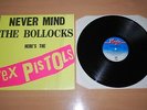 SEX PISTOLS Never Mind The Bollocks UK LP SUPERB NR MINT 1977 VIRGIN, SHRINK