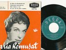 MARIA REMUSAT EP FRANCE HENRI SALVADOR BORIS VIAN GILBERT BECAUD