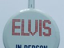 ELVIS PRESLEY - GENUINE TAB BADGE AS SOLD AT THE SHOWS.