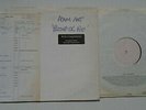 ADAM ANT Friend Or Foe UK white label vinyl LP test pressing + label copy sheet