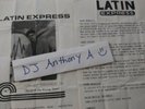 Rare Freestyle LATIN EXPRESS paper photo + biography info sheet