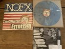 NOFX the war on errorism Lp RED WHITE & BLUE Vinyl Record DONALD TRUMP VERSION