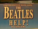 THE BEATLES HELP IN CONCERT LIMITED EDITION BLUE VINYL SEALED MINT IMPORT