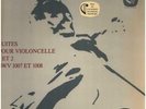 LP Johann Sebastian Bach - André Navarra Les Suites Pour Violoncelle 1 ET 2 BWV