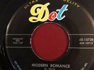 Sanford Clark Modern Romance b/w Travelin' Man Dot 45 Excellent