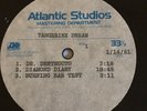 Tangerine Dream-Thief-Atlantic Studios ACETATE-Early Unreleased Alt Version