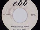 HOLLYWOOD FLAMES: Frankenstein’s Den R&B EBB Halloween Horror Soul 45 NM- HEAR