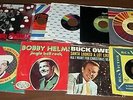 9 Christmas 45's 4 Pic Sleeves Lennon McCartney Helms Parton Lee Thorogood Owens