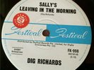 DIG RICHARDS 'Sally's Leaving In The Morning' SAMPLE 1960s Single Festival  VG+