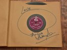 PETULA CLARK SIGNED 78 + SIGNED BINDER + 6 x 78rpm Pye E/E-
