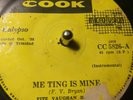 Fitz Vaughn Bryan Me Ting is Mine - Trinidad Afro Latin Calypso 45 Cook ORIGINAL
