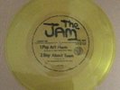The Jam Flexi Records Tales From The River Bank Pop Art Poem Weller