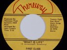 FIRST CLASS: What is Life THEREWAY Rare 70s Soul 45 NM
