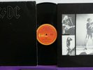 AC DC Back In Black LP    AUSTRALIA ALBERT 1st Red Yellow+ INSERT   NO BARCODE