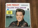ELVIS PRESLEY Follow That Dream RCA EPA 4368 rock rockabilly EP 45 & sleeve 1962