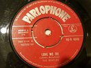 THE BEATLES LOVE ME DO - UK ORIGINAL RED LABEL, GOOD, 45s, *Early Matrix 1N 1N*