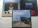 RUSH - 3 VINYL ALBUMS - ALL THE WORLD'S A STAGE - 2112 - A FAREWELL TO KINGS