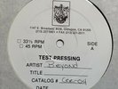 BEYOND No Longer At Ease TEST PRESSING LP CER 4 sxe quicksand youth of today VG