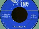 (SCREAMIN') JAY HAWKINS Talk About Me / Even Though 45rpm Wing 1956 R&B bopper