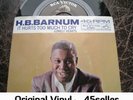 ? HB BARNUM 'It Hurts Too Much To Cry' EX + PICTURE SLEEVE Northern Soul 45