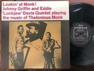 JOHNNY GRIFFIN LOOKIN' AT MONK  RIVERSIDE VIJ 5053 STEREO JAPAN Vinyl LP