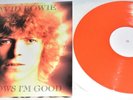 David Bowie 2016 German Orange Vinyl LP God Knows I'm Good RC1488