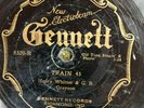 Gennett 6320 Grayson & Whitter TRAIN 45    78rpm country 1929 G+