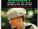 Johnny HALLYDAY    Johnny lui dit adieu    bandeau NOIR     7' 45 tours EP