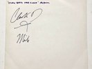 JOHNNY HATES JAZZ - TURN BACK THE CLOCK SIGNED TEST PRESSING RECORD AUTOGRAPHED