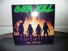 Overkill Feel the Fire Vinyl 1985