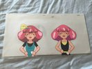 original anime cel minky momo gigi  (anime cel action comics figure)