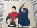 original anime cel lupin  (anime cel action comics figure)